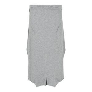 Givenchy Fleece Hoodie Skirt Grey Mens